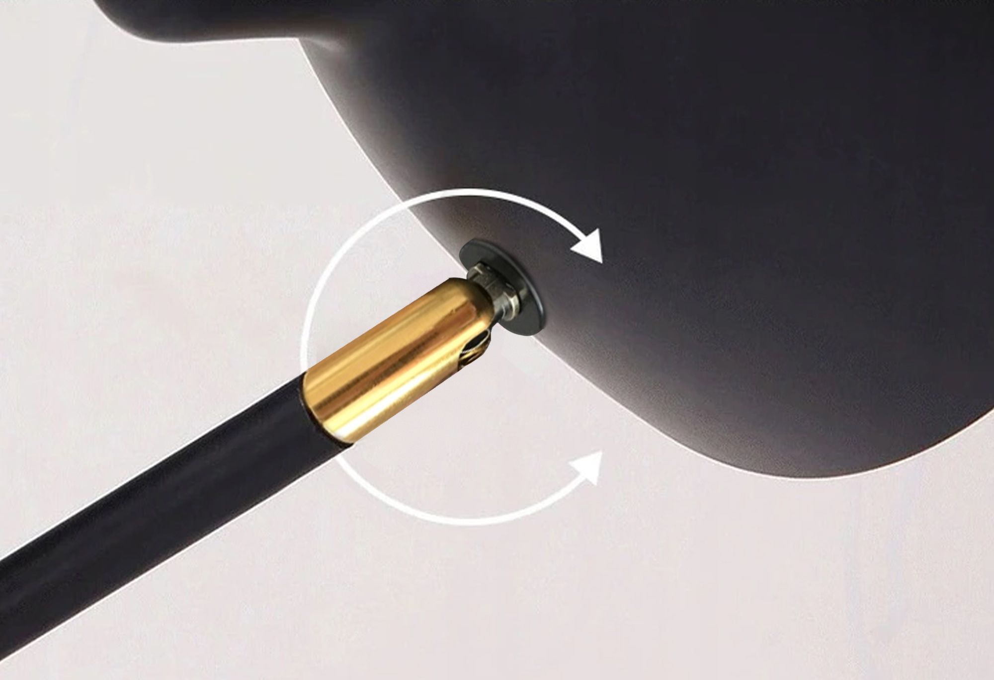 Lampa sufitowa 3 ramienna APP569-3C Czarna