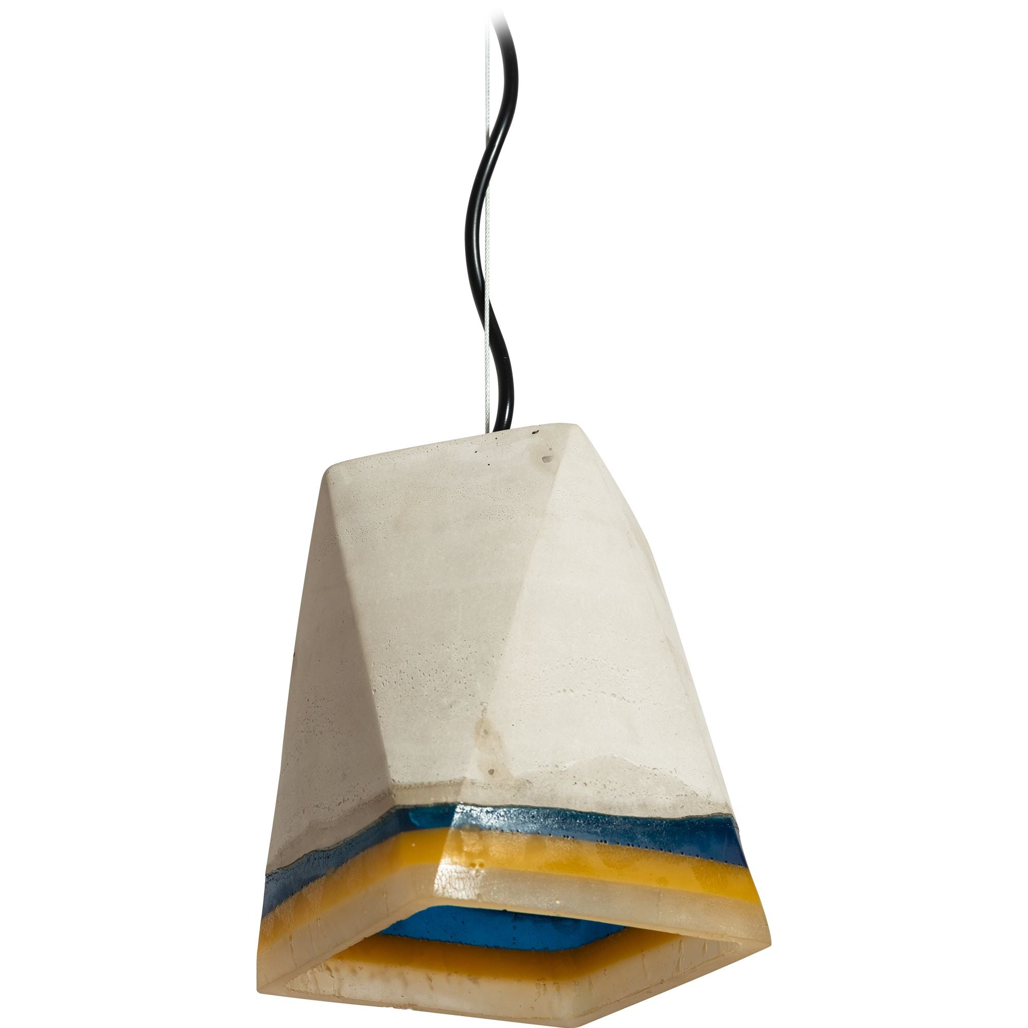 Lampa Sufitowa Wisząca Cementowa Loft APP493-1CP