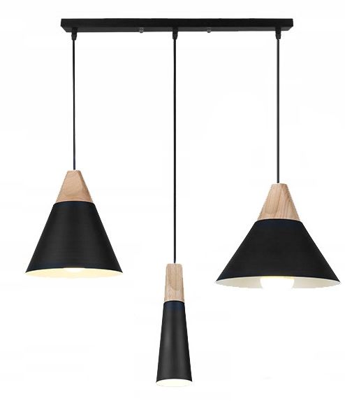 Lampa sufitowa SCANDI SET CP Czarna
