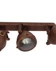 Lampa sufitowa listwa rdzawa 3x40W GU10 Frodo Candellux 93-71088