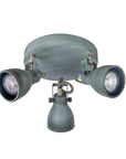 Lampa sufitowa plafon 3X40W GU10 szary matowy Ash 98-64325