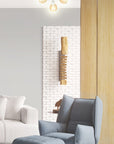 Lampa sufitowa Atarri Candellux 98-68118 plafon  biały drewno 3xE14