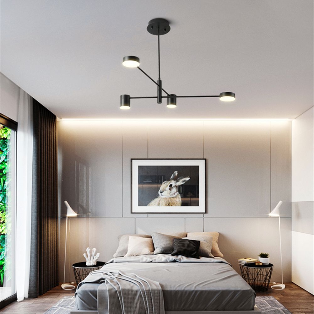Lampa Sufitowa Nowoczesna 4-ramienna APP596-4C 8