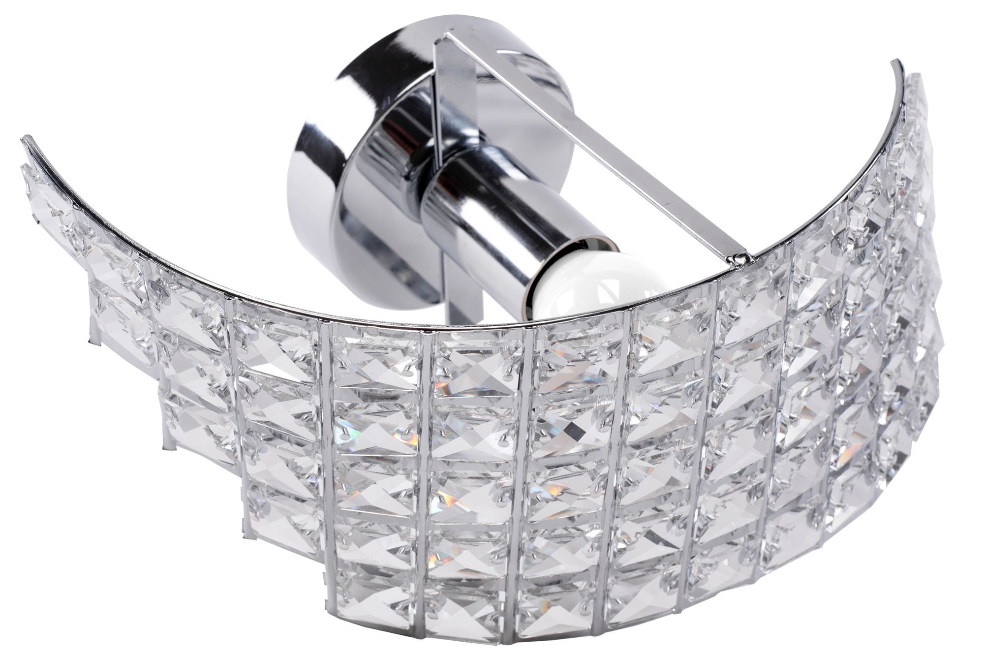 Lampa Ścienna Kinkiet W Stylu Glamour App676-1w E27