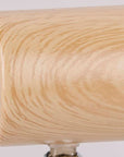 Lampa sufitowa ścienna listwa biała + drewno 2x40W Puerto Candellux 92-62659