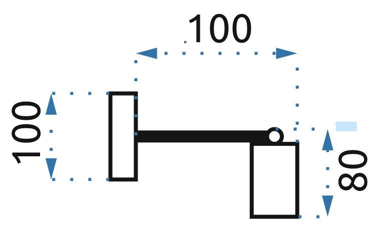 Lampa Kinkiet Ścienny Metalowy  392205 Czarny Mat