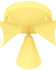 Lampa sufitowa Amor 98-68828 plafon E14 żółty