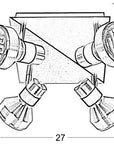 Lampa sufitowa Sortha 98-08308 GX53