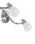 Lampa ścienna listwa 2X40W G9 mat/chrom biały SELIA 92-69986