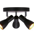 Lampa sufitowa plafon czarny mat regulowany Picardo 98-50793