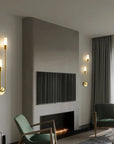 LAMPA ŚCIENNA KINKIET APP1148-2W Złota 8
