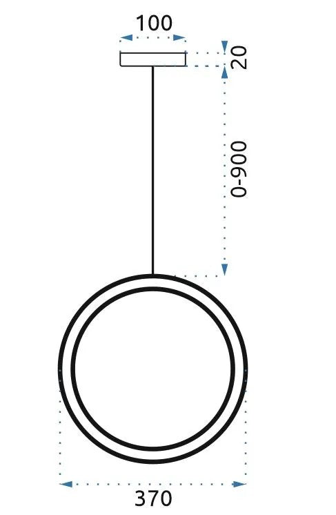 LAMPA SUFITOWA WISZĄCA GLAMOUR APP961-1CP Złota 8