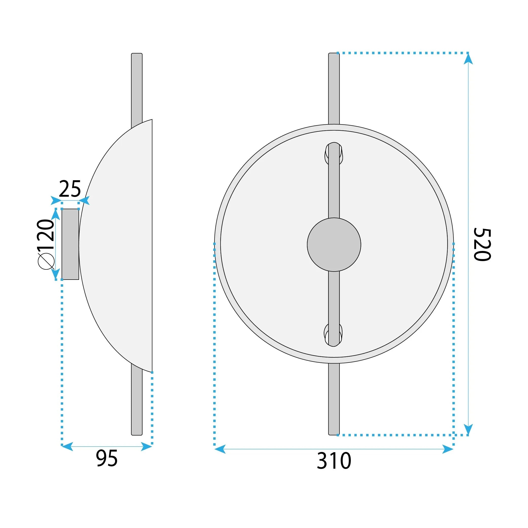 KINKIET ŚCIENNY LED APP1762-1W 8
