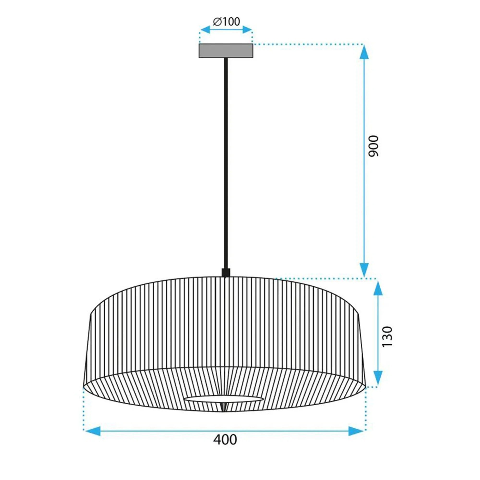 Lampa Wisząca Boho APP1296-1CP GREEN 8