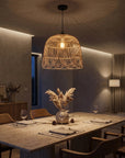 LAMPA SUFITOWA WISZĄCA NATURAL BOHO APP1352-1CP 40 Cm 8