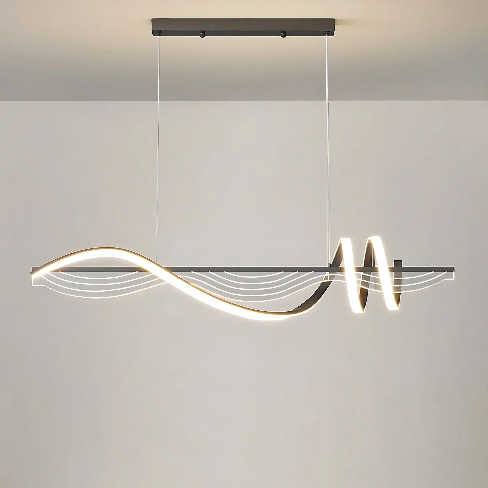 Lampa WISZĄCA LED LHJ041-CP 100 Cm CZARNA 8