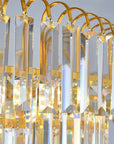 KRYSZTAŁOWA LAMPA SUFITOWA 312358 Złota 8