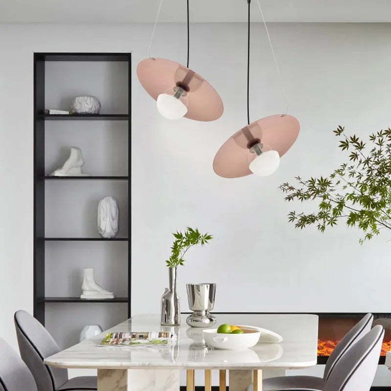 LAMPA SUFITOWA WISZĄCA APP1418-CP Czarna/różowe Złoto 8
