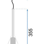 Lampa Sufitowa Largo Szara APP052 8