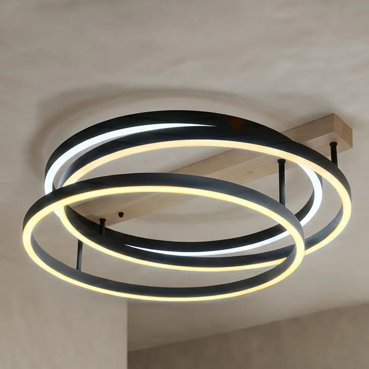 LAMPA SUFITOWA LED SWE058-C CZARNA 8