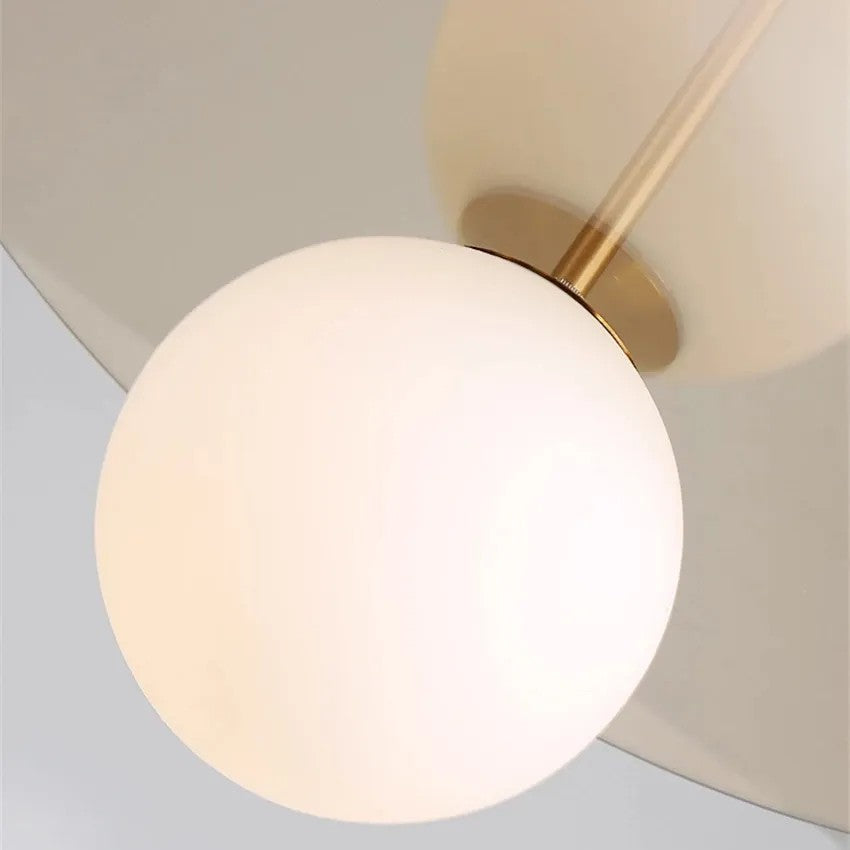 Lampa Wisząca Klosz 10cm APP939-1CP Złota 8