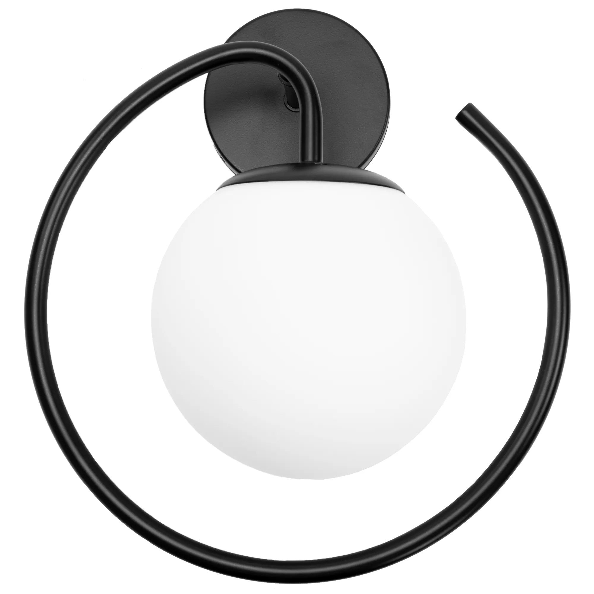 LAMPA ŚCIENNA KINKIET APP1152-1W Czarna 8
