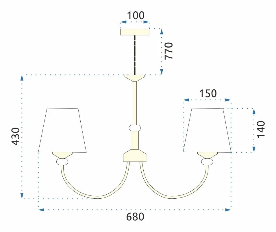 Lampa Wisząca Z Kryształami APP1014-5CP 8