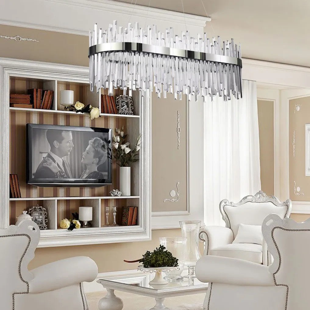 Lampa Kryształowa Wisząca APP1514-CP80 8