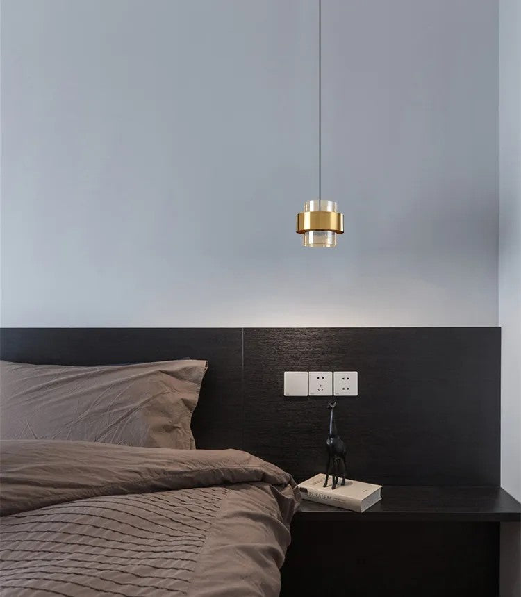 Lampa Wisząca APP1236-1CP Złota 8