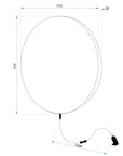 LAMPA ŚCIENNA KINKIET Boho APP1408-W 8