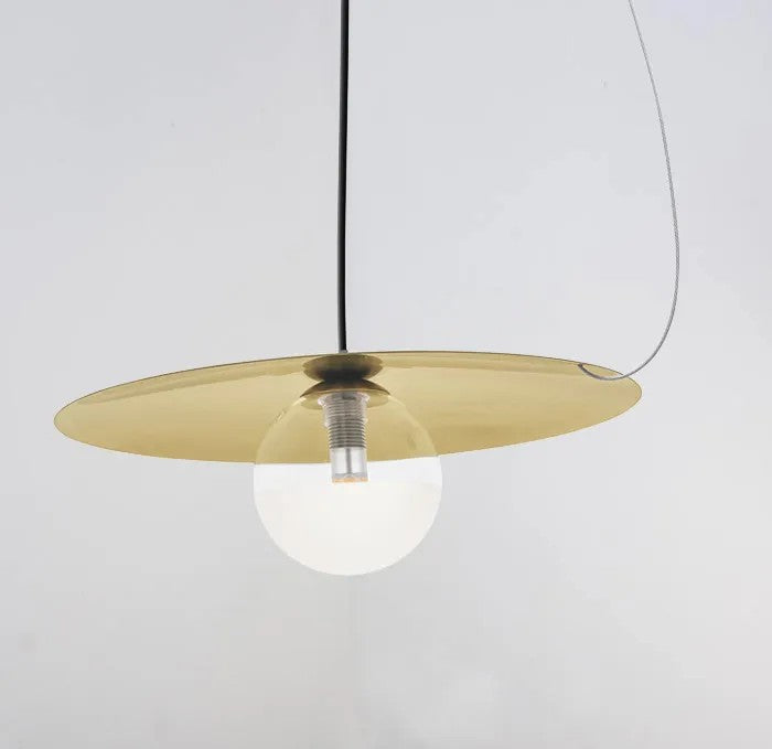LAMPA SUFITOWA WISZĄCA APP1417-CP Czarna/złota 8