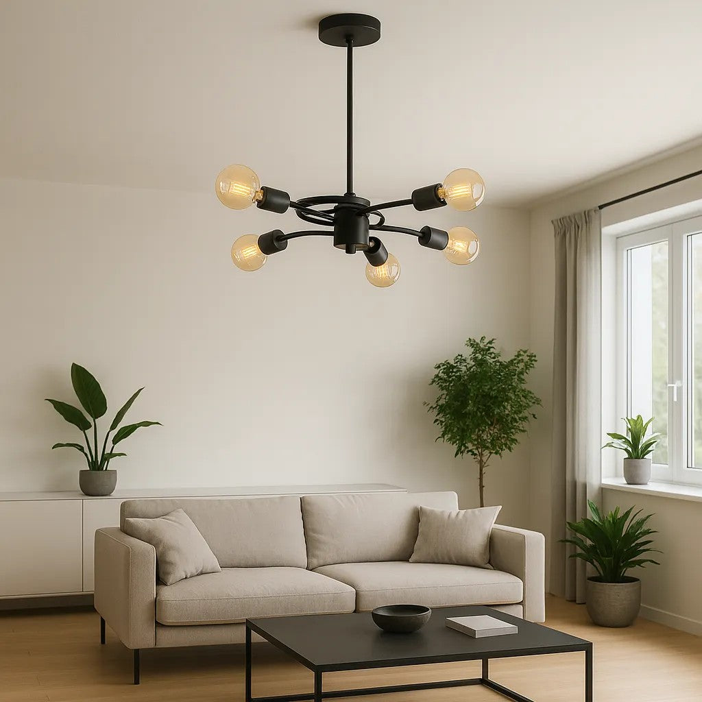 Lampa Sufitowa Loft APP739-5CP 8