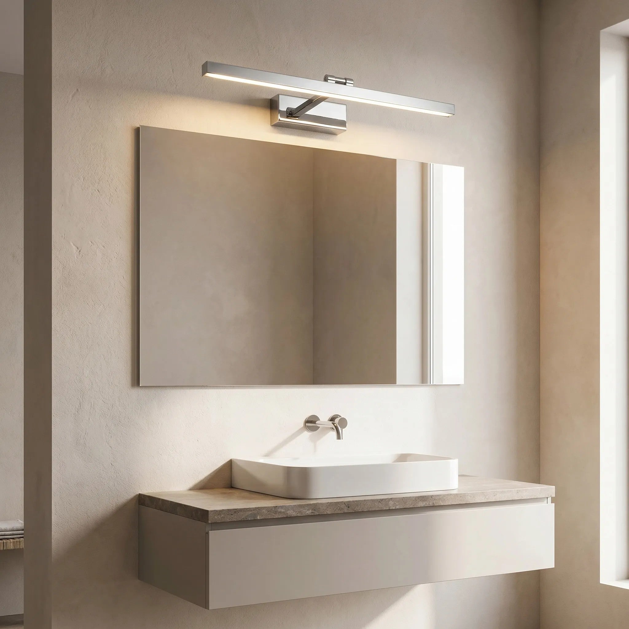 Kinkiet Łazienkowy LED APP1858-1W 60 Cm Chrom 8