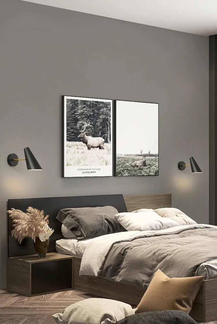 LAMPA ŚCIENNA KINKIET APP1141-1W Czarny 8