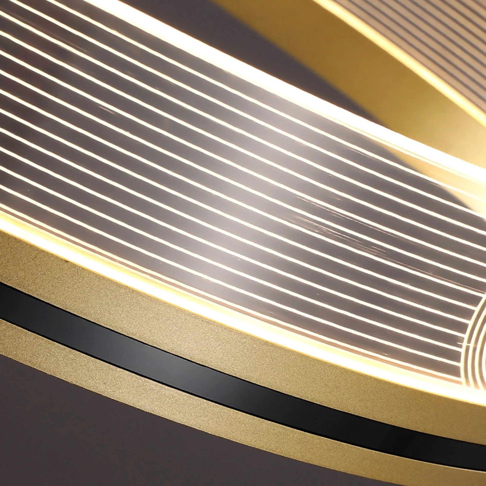 Lampa Wisząca APP1189-CP Złota 40cm 8