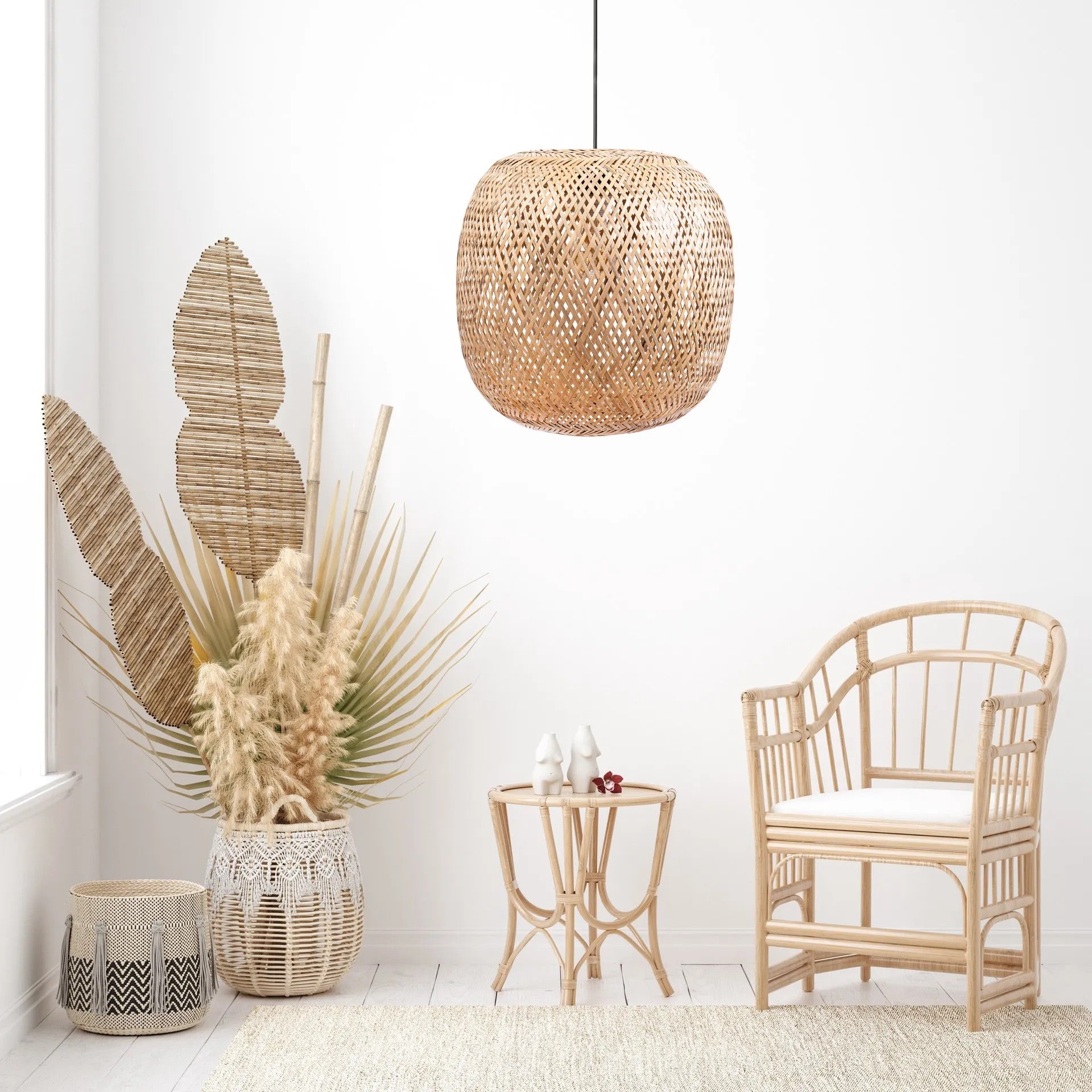 LAMPA SUFITOWA WISZĄCA BOHO NATURAL APP1326-1CP 8