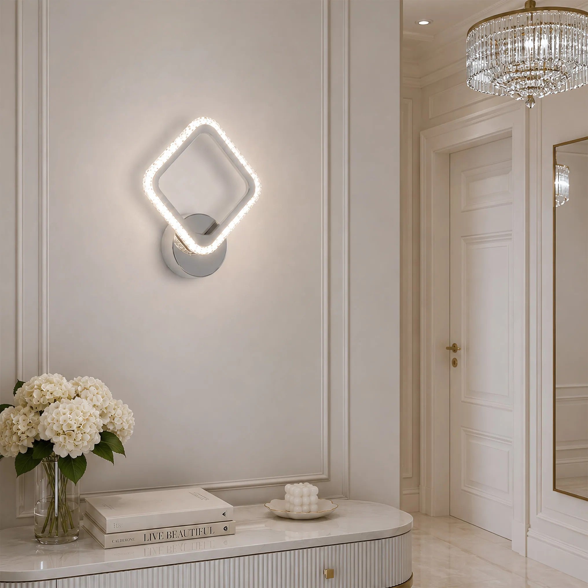 Kinkiet Ścienny LED LHJ125-W Chrom 8