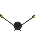 LAMPA ŚCIENNA KINKIET APP1119-2W Czarna 8