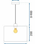 Lampa Wisząca APP1015-1CP 8