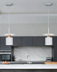 Lampa Wisząca APP1146-1CP Biało Różowe Złoto 8