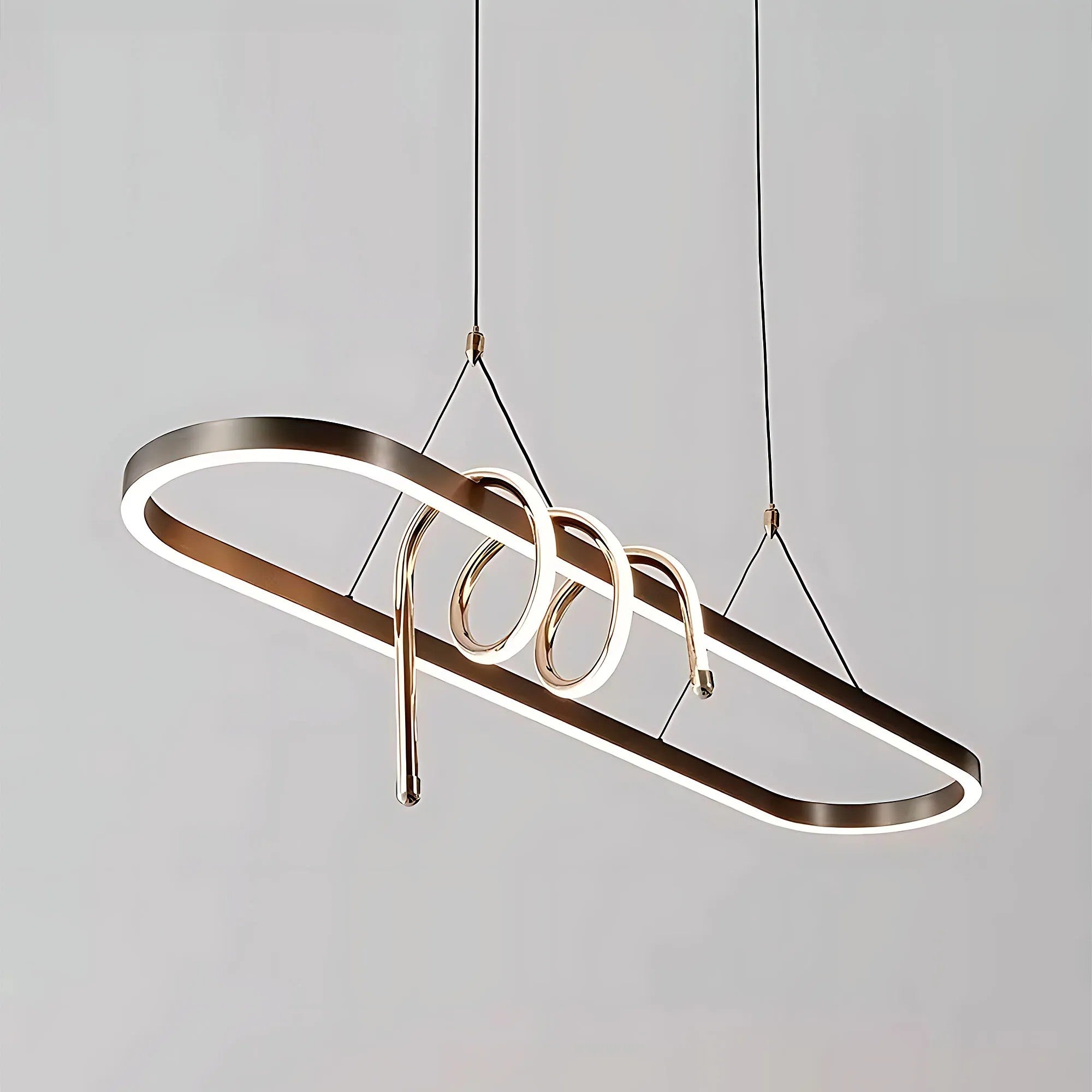 Lampa WISZĄCA LED LHJ040-CP 120 Cm CZARNA 8
