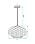 Lampa Wisząca Boho APP1247-1CP 8