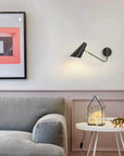 LAMPA ŚCIENNA KINKIET APP1139-1W Czarno-złota 8
