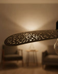 LAMPA SUFITOWA WISZĄCA APP1468-1CP Czarna/stare Złoto 8