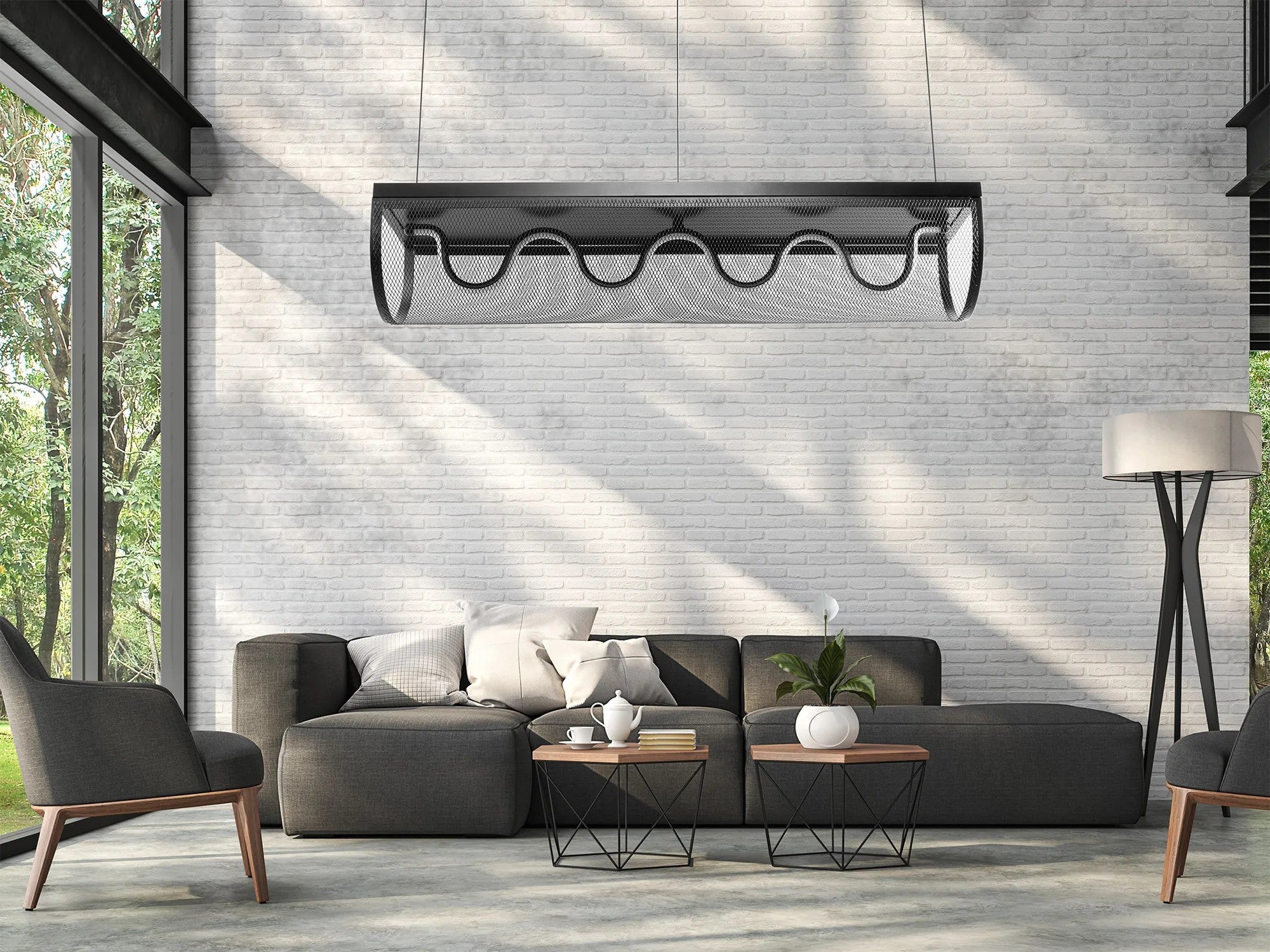 Lampa Sufitowa Wisząca Led APP1409-CP 8