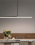 LAMPA SUFITOWA WISZĄCA LED APP1659-CP Black 120cm 8