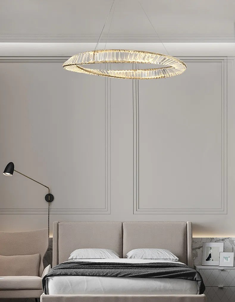 KRYSZTAŁOWA LAMPA SUFITOWA LED APP1201-CP 8