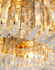 LAMPA KRYSZTAŁOWA PLAFON APP1728-6C 50 Cm ZŁOTA 8