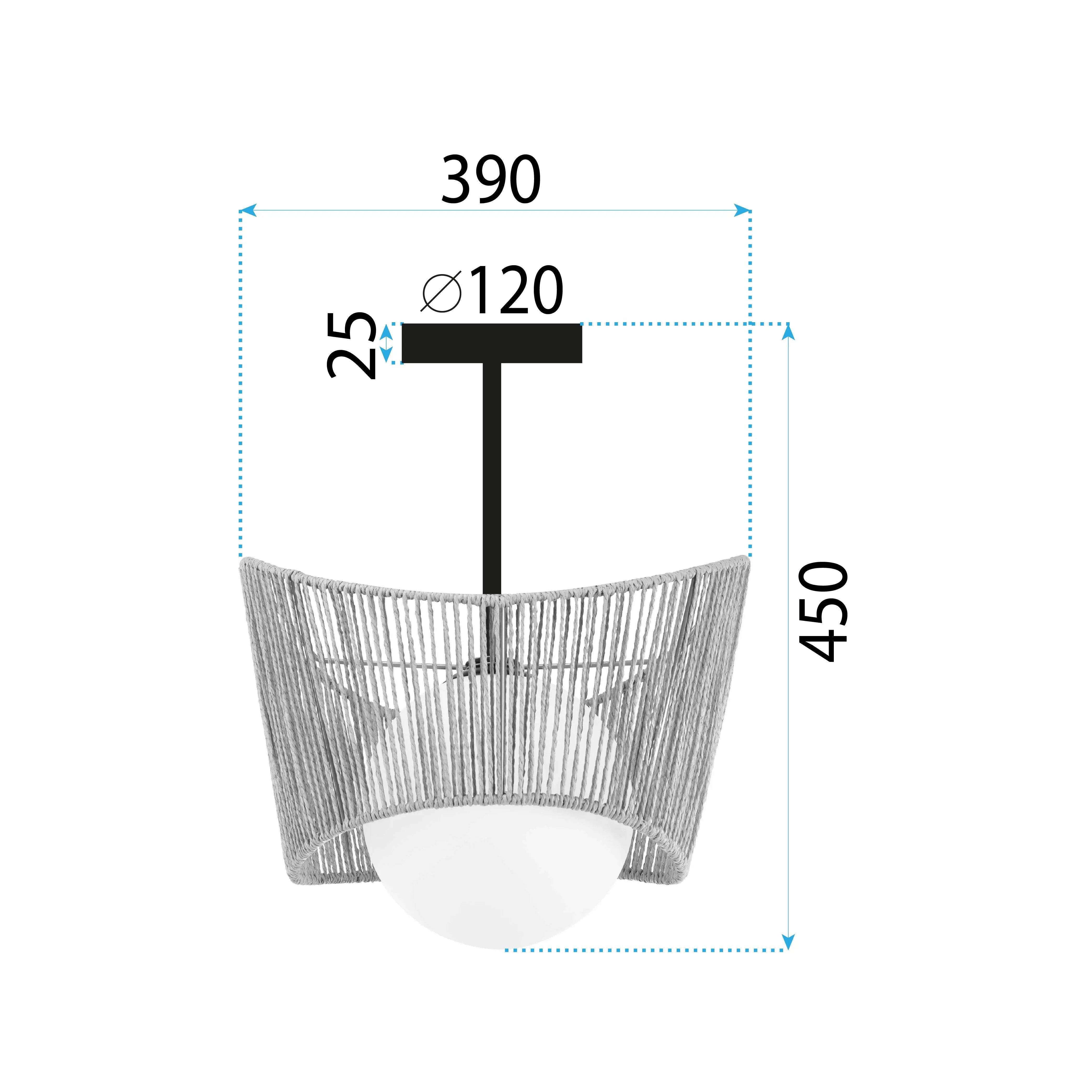 Lampa Sufitowa Boho APP1589-1CP 8