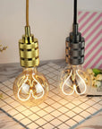 Lampa Sufitowa Wisząca Oprawka APP342-1CP CZARNA 8